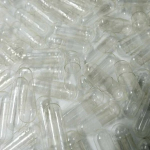 Capsule di Gelatina Vuote Taglia 0 00 Trasparente Kosher Halal 1K-10K Separate/Unite - Foto 1 di 12