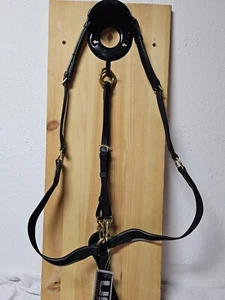 Hochwertiges UKE Vorderzeug COB m. Elast SCHWARZ m. Messing / Neu mit Etikett - Bild 1 von 5