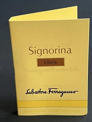 Signorina Libera por Salvatore Ferragamo muestra 0,05 fl oz. Nuevo Foto 1 de 4