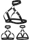 Sexy Women PVC Leather Lingerie out Bra Top Underwired Bikini open Bra Bralette