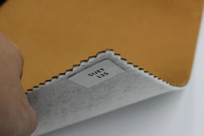 Sand Beige Suede Headliner Fabric with Foam & Felt 150 CM - 59" Car Ceiling Roof - Image 1 of 4