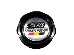 Black Mugen Power Racing Oil Filler Cap Oil Tank Cover Aluminum For Honda Cars - Picture 1 of 5
