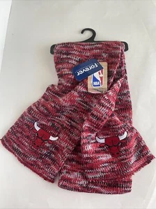 NBA Chicago Bulls Scarf Thick Peak Team Logo 60” NWT - Picture 1 of 12