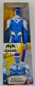 Electric Superman 12" Action Figure Batman Unlimited Series DC RARE VHTF NIB - Picture 1 of 2