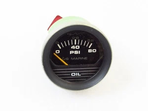 Faria US Marine 2 1/4" PSI Oil Pressure Gauge 4060-5-509 Boat - Picture 1 of 4