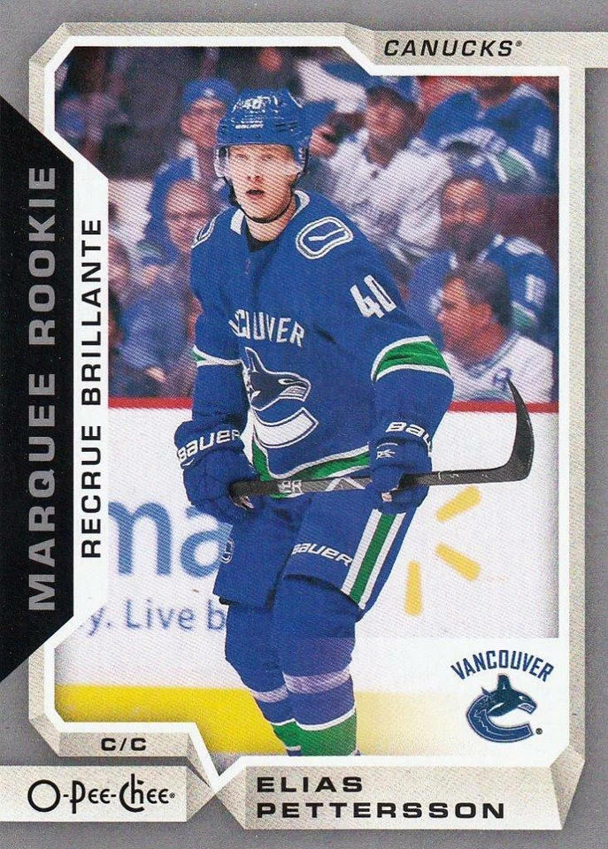 2018-19 O-Pee-Chee #611 Elias Pettersson Canucks - Image 1 of 1
