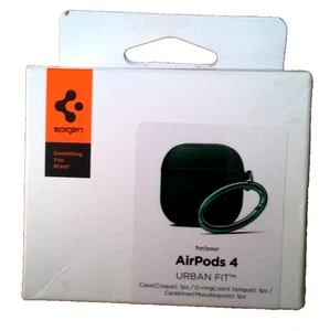 Spigen Urban Fit Case Compatible with Airpods 4 (2024) - Midnight Green - Picture 1 of 9