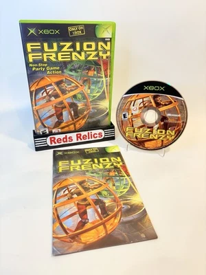 Fuzion Frenzy (Microsoft Xbox, 2004) Complete Near Mint Condition + Warranty - Image 1 of 4