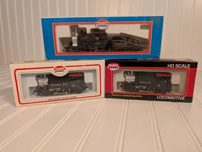 Santa Fe HO Scale  A.T. &S.F Steam Locomotive Switcher Special (Lot of 3) - Image 1 of 4