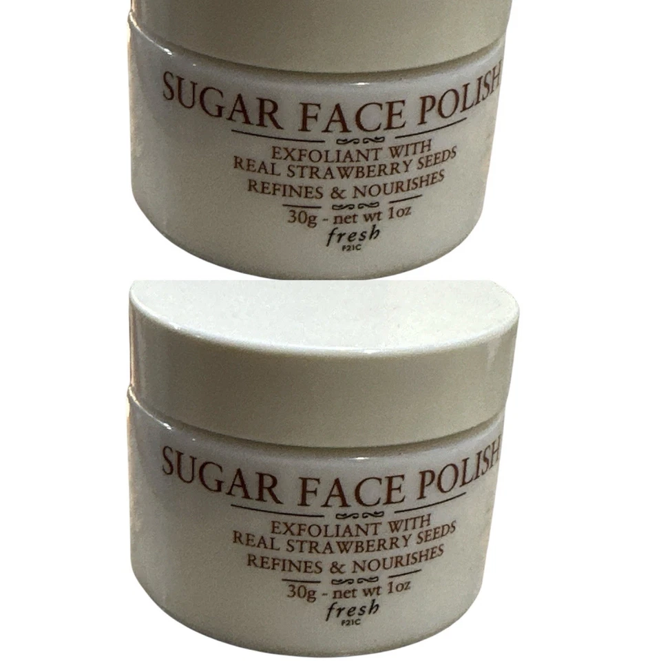 2X Fresh Sugar Face Polish Exfoliator  1oz/30g Not Sealed - Image 1 of 2