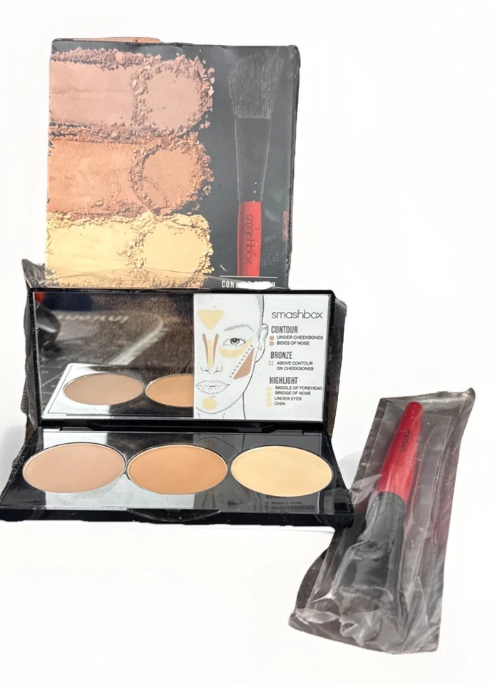 Smashbox Step By Step Contour Kit - Contour / Bronze / Highlight & Brush Light - Image 1 of 1
