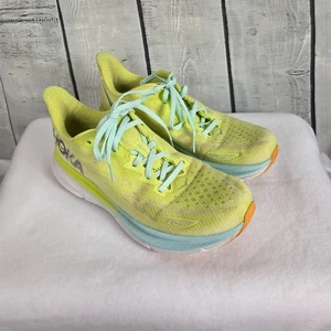 Hoka Clifton 9 Womens Running Shoes Size 8.5 Citrus Yellow *No Insoles* - Picture 1 of 10