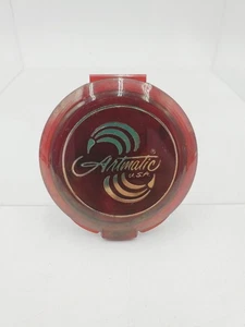 Vintage Artmatic Cosmetic polvere pressata 301 specchio compatto marrone USA 0,4 oz - Foto 1 di 6