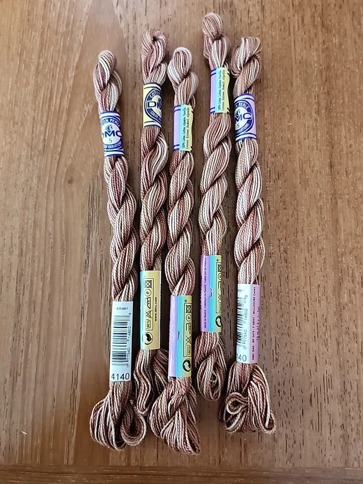 DMC Perle cotton Variations size 5  in color 4140  DMC  5  skeins - Image 1 of 1