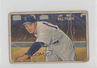 1951 Bowman Billy Pierce Bill Pierce #196 Rookie RC - Image 1 of 2