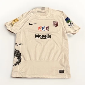 Nike FC Metz Soccer Jersey Football Shirt S 2013/2014 Away Kit Coupe De La Ligue - Picture 1 of 6