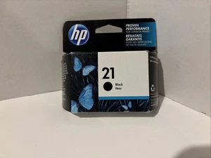 Original HP 21 schwarze Tintenpatrone Ablaufdatum 11/18 neu in versiegelter Verpackung C9351 - Bild 1 von 6