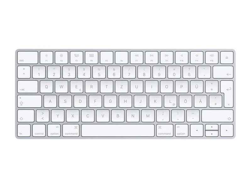 Apple Magic Keyboard (Deutsch)  - Silber)  NEU Händler - Bild 1 von 1