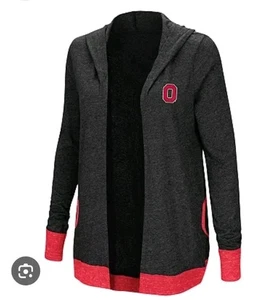NWT Ohio State University Football Women's Cardigan Sweater Shirt Size Large XL - Picture 1 of 11
