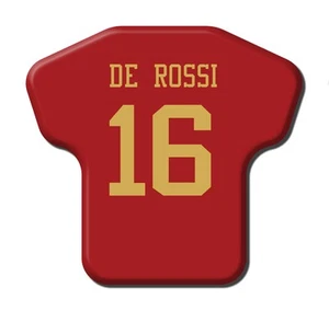 Calamita Simile a T-Shirt Calcio Stagione 2016/2017 Roma 16 Daniele De Rossi - Foto 1 di 9