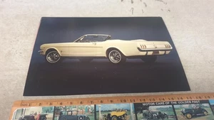 1966 FORD MUSTANG CONVERTIBLE  Original Promo Card  - Picture 1 of 1
