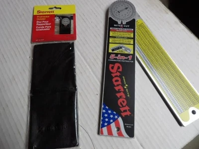 STARRETT  #505A-12  Pro-Site 5-in-1 Protractor. W/Holster.  All New - Image 1 of 4