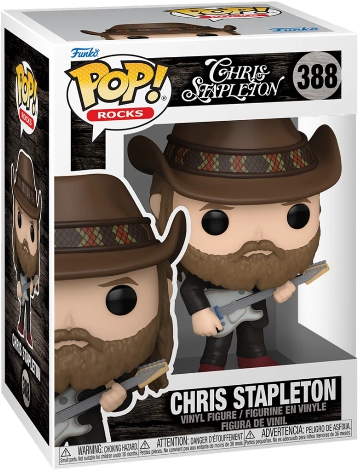 Figura - Chris Stapleton: Funko Pop! Rocks - Chris Stapleton (vinyl Figure 388) - Immagine 1 di 1