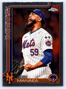 2025 Topps Chrome – 287 Sean Manaea New York Mets - Picture 1 of 2