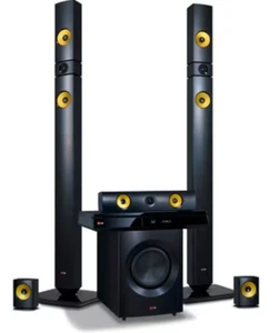 LG BH7430P 5.1 1200W Bluetooth Blu-ray Home Cinema Sistema audio surround 188!! - Foto 1 di 24