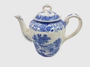 Villeroy & Boch Burgenland blau Kaffeekanne Kanne 20 cm 1,3 Liter Vintage 1960er - Bild 1 von 16