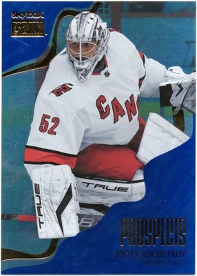 2022-23 Skybox Metal Premium SP Blue Prospects #PP-21 Pyotr Kochetkov Carolina - Image 1 of 2