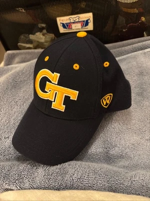 Georgia Tech Yellow Jackets Top Of The World Baseball Hat Cap Size 7  Wool New - Image 1 of 4