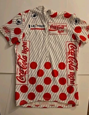 Vintage Castelli Buvez Coca-Cola Light Tour de France Jersey Men’s Large USA... - Image 1 of 4