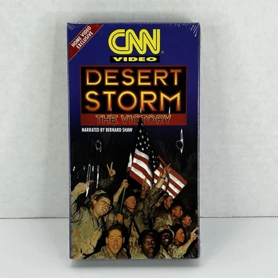 Operation Desert Storm - The Victory (1991) VHS NEW War Coverage CNN Video - Image 1 of 4