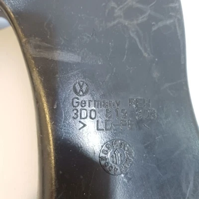 2004-2006 Volkswagen Phaeton LH Upper Console Air Duct 3D0819803 - Imagem 1 de 4