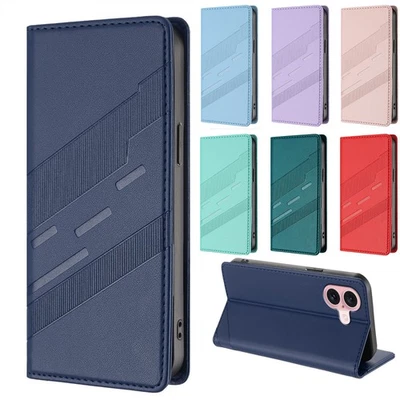Phone Case Cover for iPhone 16 13 14 15 12 Embossed PU Leather Flip Wallet Case - Image 1 of 4