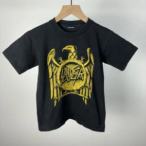Y2K Slayer Tour Band Metal Punk Grunge Vintage T Shirt Size Youth Medium - Picture 1 of 4