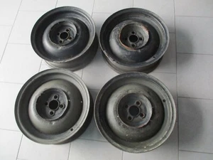 4 CERCHI AUTOUNION - AUDI MUNGA MILITARE - DA RESTAURARE - ORIGINALI - Picture 1 of 2