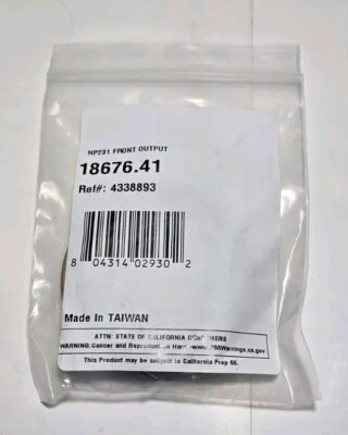  Sello de eje de salida de caja de transferencia NP231 para Jeep Cherokee Wranglers 1988-2001 Foto 1 de 2