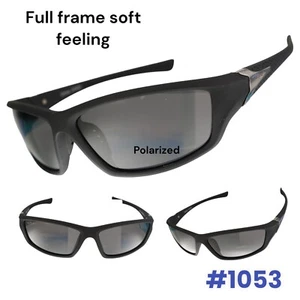 1  polarized, full frame, soft feeling sport driving fishing, boating, sunglass - Picture 1 of 1