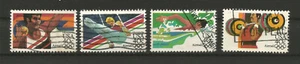 États-Unis U.S.A. 1983 Jeux Olympiques à Los Angeles 4 timbres oblitérés /TR6184 - Picture 1 of 1