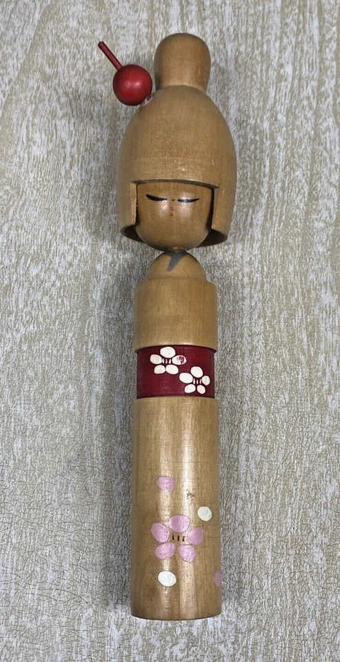 Muñeca Japonesa Kato Koumei KOKESHI 10" DE COLECCIÓN Rara Foto 1 de 4