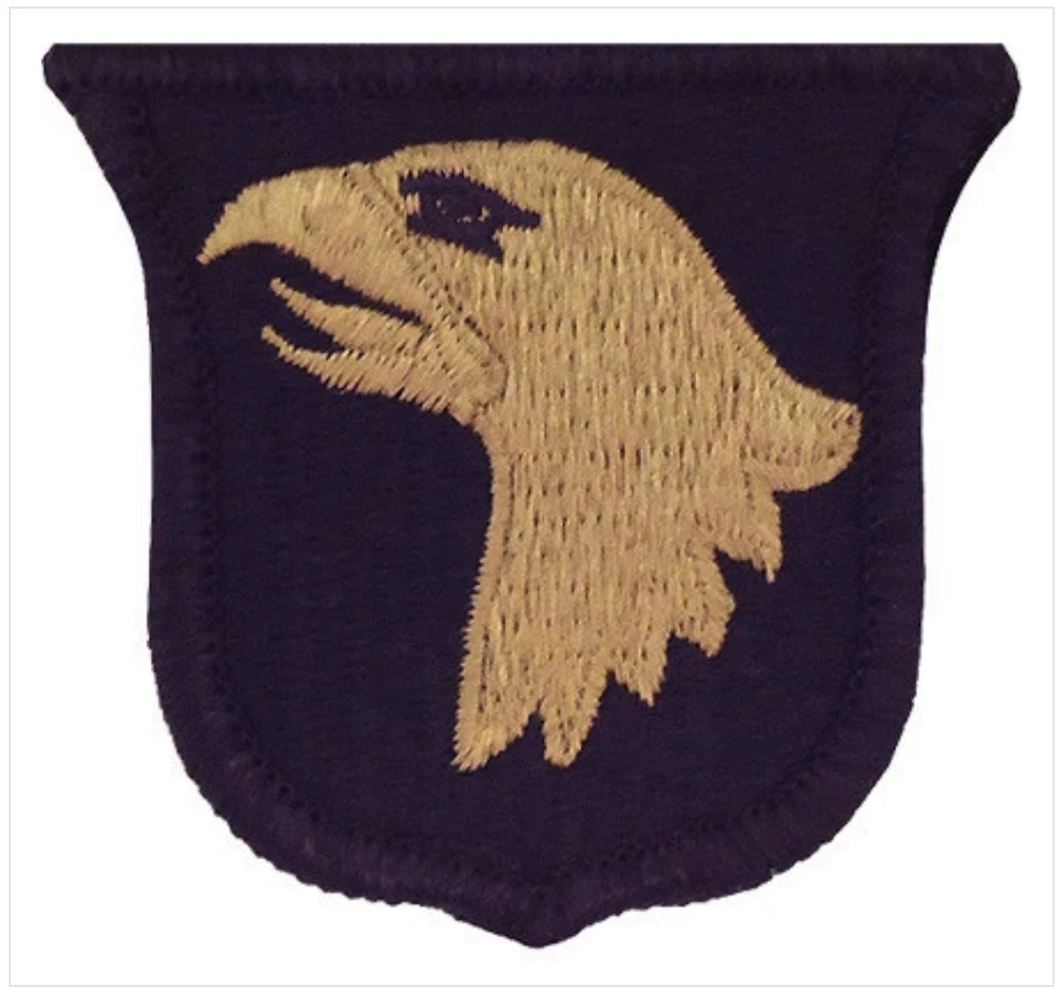 GENUINE U.S. ARMY PATCH: 101ST AIRBORNE DIVISION - EMBROIDERED ON OCP - PAIR - Image 1 of 1