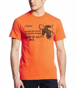 Monopoly Get Out of Jail Free T-Shirt - Picture 1 of 2