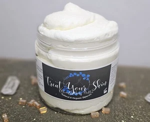 ***¡Mantequilla corporal de lujo orgánica batida con karité! ¡Todo natural!*** - Imagen 1 de 12
