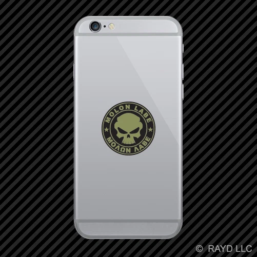 Pegatina de vinilo móvil OD Green Molon Labe para teléfono celular ven a llevarlos 2º 2A v1b Foto 1 de 1