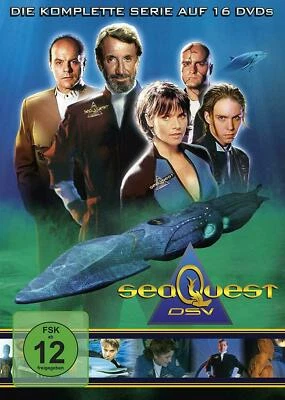   Gesamtbox SEAQUEST DSV Roy Scheider 1993 KOMPLETTE TV-SERIE 16 DVD BOX Neu - Bild 1 von 4