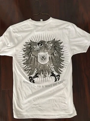 NUEVO CON ETIQUETAS Blackhawk Hombres Camiseta Pequeña Honor Como Una Forma de Vida Bh Crest Policía Militar  Foto 1 de 4