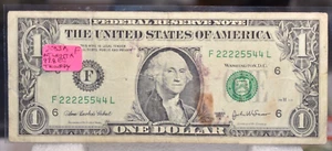 2003 A$1.00 TRINARY 3 REPEATER 99.47% EXTREMELY RARE 22225544 - Picture 1 of 2