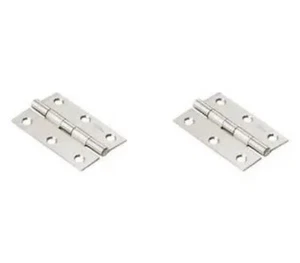 National Hardware V519-3x3 3" x 3" Edelstahl Full Inset - Edelstahl - Bild 1 von 2